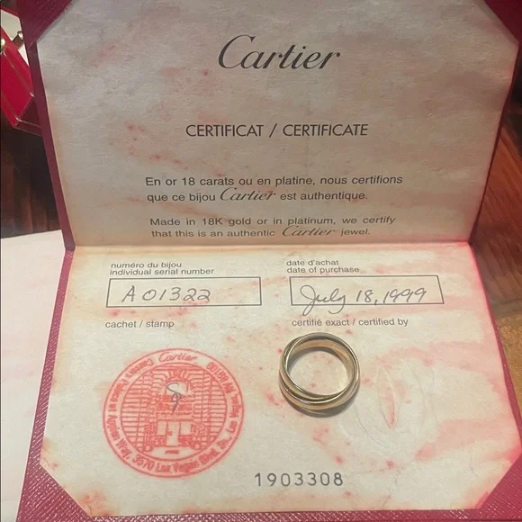 Cartier Trinity Ring - Picture 3 of 10